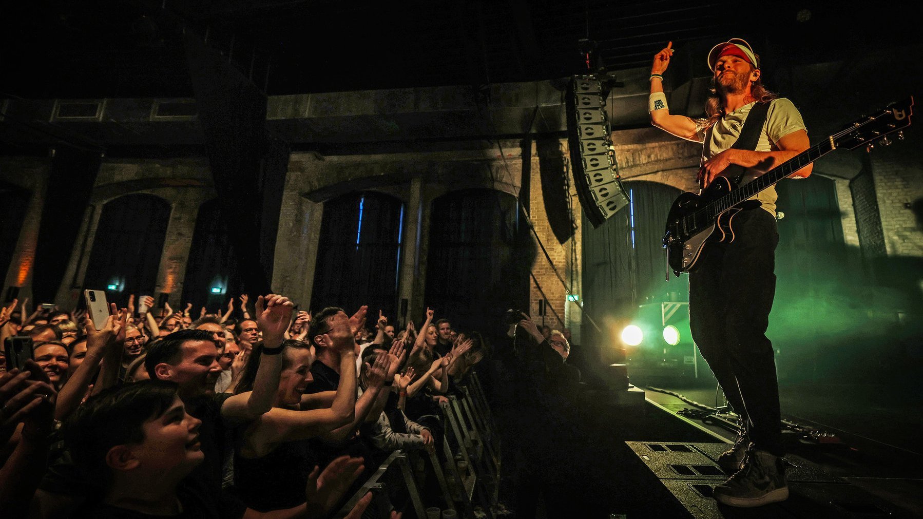 Sportfreundestiller auf der Bühne beim Konzert