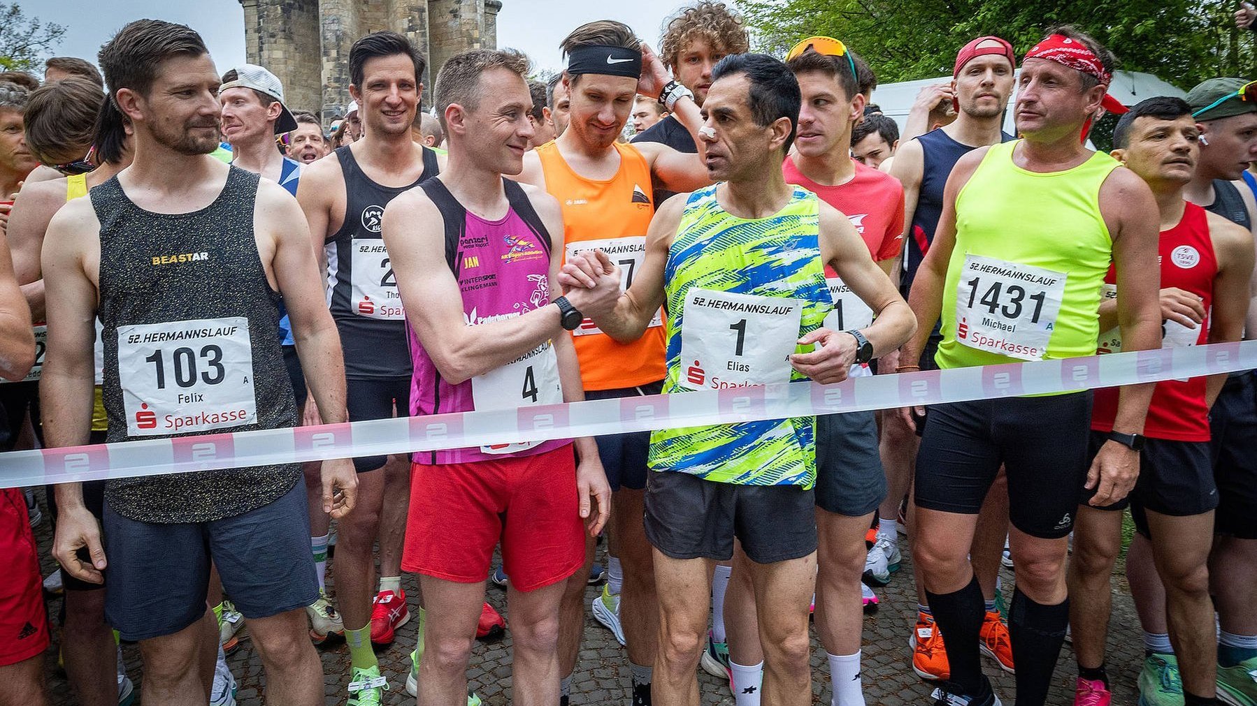 Hermannslauf Start